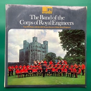 CORPS OF ROYAL ENGINEERS Brass Band Military LP March Royal Review Last Post VG+ - Picture 1 of 24