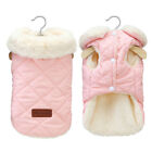 Winter Dog Jacket Suit Warm Fleece Puppy Vest Velet Coat Clothes Thick Lining