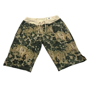 Da-nang Womens Camo Sweatshorts Small Bermuda Army Utility Casual Loungewear - Picture 1 of 8