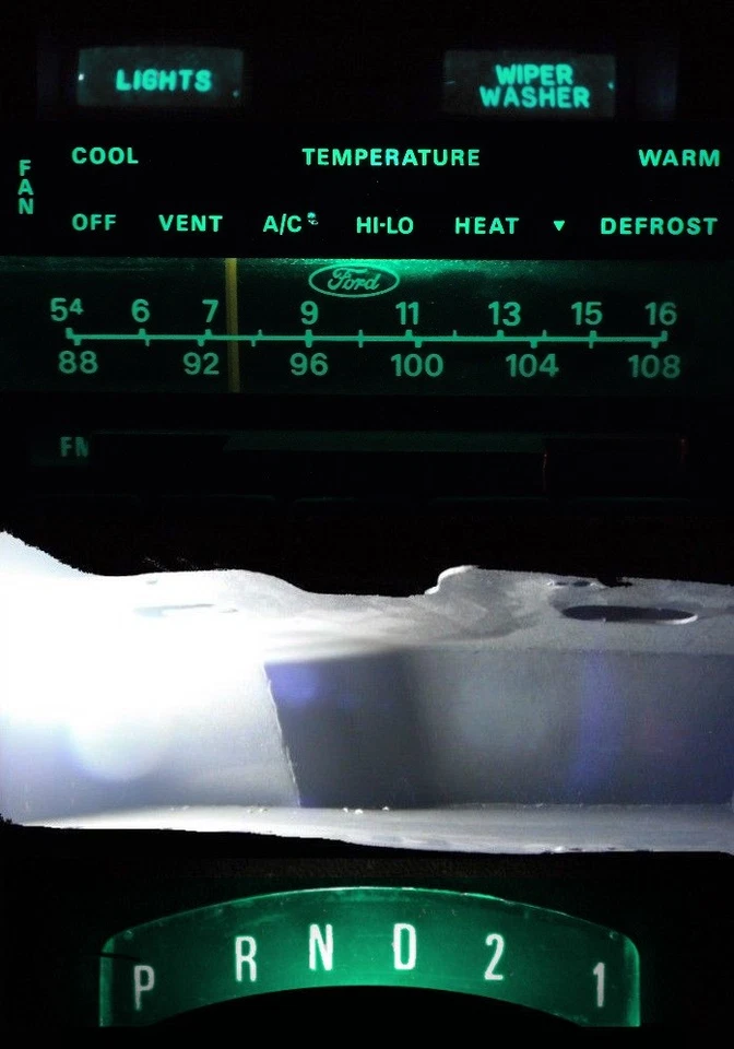 Bombillas LED suplementarias para tablero de instrumentos VERDE para camioneta 73 79 Ford F100 - F350  Foto 1 de 4