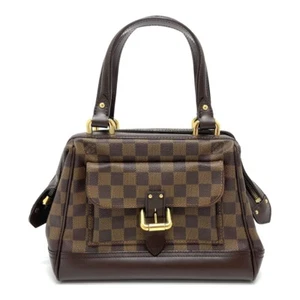 LOUIS VUITTON N51201  Damier Knightsbridge Top handle Hand Bag Brown - Picture 1 of 13