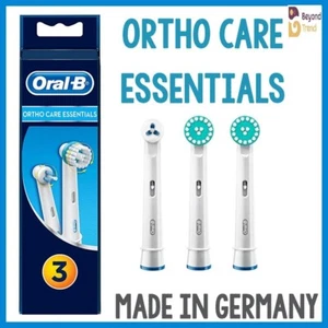 Oral-B Orthocare Replacement Brush 3 Heads Genuine OEM Orthodontic Braces Care - Picture 1 of 4