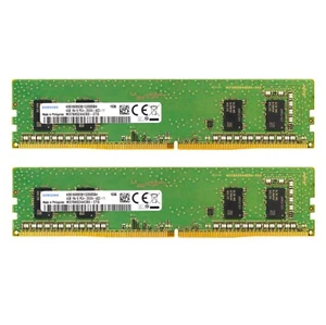 Samsung 8GB 2X4GB DDR4 2666MHz PC4-21300 288-Pin Non-ECC DIMM Desktop Memory RAM - Picture 1 of 3