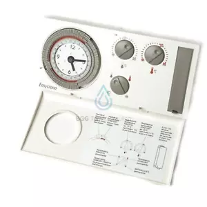 CRONOTERMOSTATO EASYCRONO PROGRAMMABILE GIORNALIERO CEWAL 91941050 CON CAVALIER - Foto 1 di 9