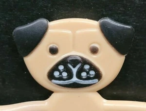 PUG?BOXER?BULLDOG? Flat Bendable Sweet Pup They'll Ride in Your Car/Desk/Shelf!! - Picture 1 of 5
