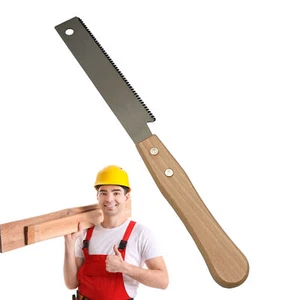 Japanese Hand Saw Woodworking Tool Hand Edge Flush Smooth Fine Cut Wood Saw - Picture 1 of 12