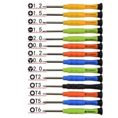 Destornillador Torx T2 T3 T4 T5 T6 Broca Estrella Magnética Reparación Teléfono Celular - Imagen 1 de 4