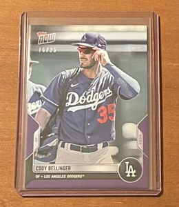 2022 TOPPS NOW #OD-408 CODY BELLINGER - NUMBERED 16/25 PURPLE PARALLEL - Bild 1 von 2