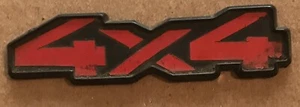 1983-93 Blazer "4x4" 3-3/8 Inches Long Stick On Emblem Name Plate Badge 37380468 - Picture 1 of 2