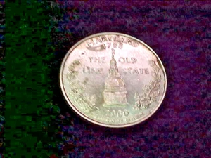 2000 D MARYLAND STATE QUARTER - Picture 1 of 2