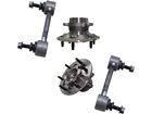 Front Wheel Hub And Sway Bar Link Kit For 09-12 Chevy Gmc Colorado Canyon Sr26k7