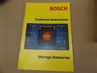 Bosch storage batteries book barn find   