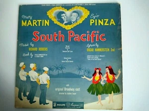 South Pacific Mary Martin Ezio Pinza Barbara Luna Juanita Hall 12" Vinyl Record - Picture 1 of 5