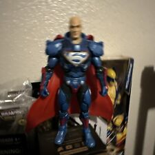 Mattel DC Multiverse Rebirth Lex Luthor Superman Power CNC BAF Complete