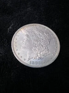 1883-O Morgan Silver Dollar Silver Coin, Lustrous Brilliant Detail & High Grade - Picture 1 of 9