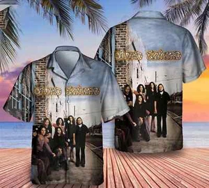 Lynyrd Skynyrd Band 1973 Hits Hawaiian Shirt,shirt US size - Picture 1 of 2