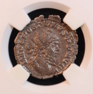 Romano-Gallic Empire Postumus Double Denarius (260-269 AD) - NGC XF! Attractive! - Picture 1 of 11