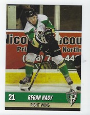 2017-18 Prince Albert Raiders (WHL) Regan Nagy 
