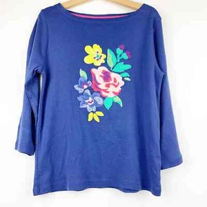MINI BODEN 3D Embroidered Floral Top - Picture 1 of 7