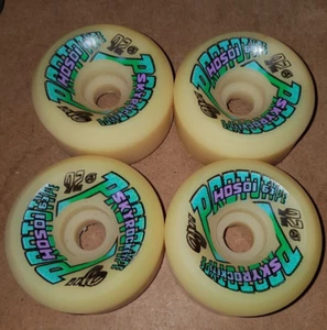 SANTA CRUZ - Hosoi Prototype Skyrkts 63mm 92a '80s Old School Speed Wheels - Picture 1 of 3