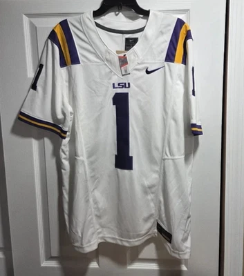 Nueva camiseta limitada de fútbol americano Nike LSU Tigers Louisiana State University talla L $140 Foto 1 de 4
