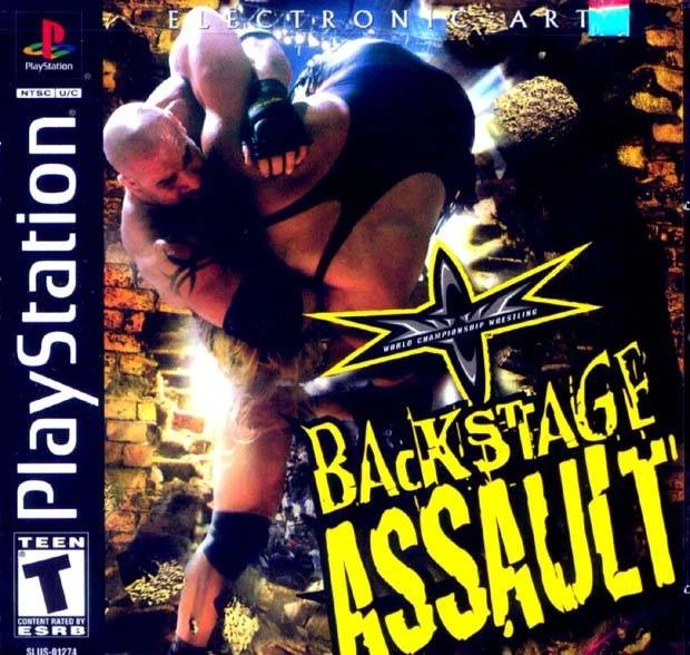 WCW Backstage Assault - Juego PS1 PS2 Playstation solamente Foto 1 de 1