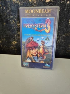 Prehysteria 3 VHS video cassette PAL UK Moonbeam 1995 Dinosaurs Golf Course - Picture 1 of 3