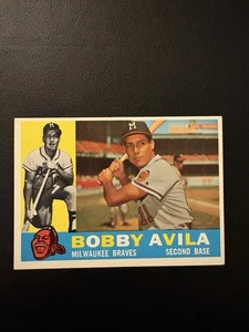 1960 TOPPS SET BREAK #90 BOBBY AVILA HIGH GRADE EXMT SHARP! - Picture 1 of 2
