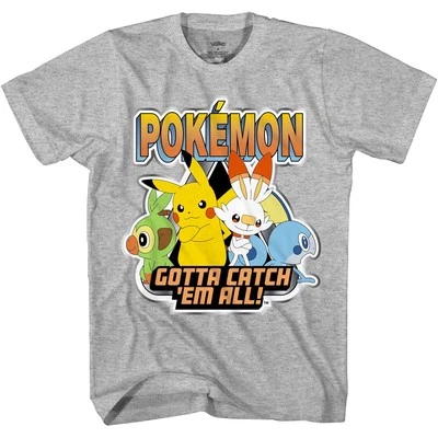 Camiseta manga corta Pokemon Pikachu Big Boys - Pikachu Lightning Energy Bounce Foto 1 de 4