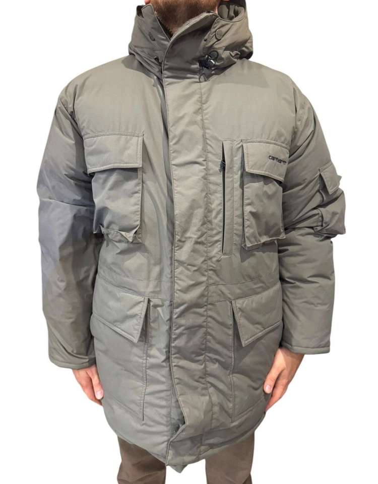 Carhartt Bering Down Winter Puffer Parka Jacket Coat XL XXL - Image 1 of 4