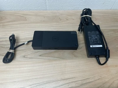 Genuine Dell WD22TB4 USB-C Dock (2x Thunderbolt 4 Ports)  w/180W Adapter - Image 1 of 4