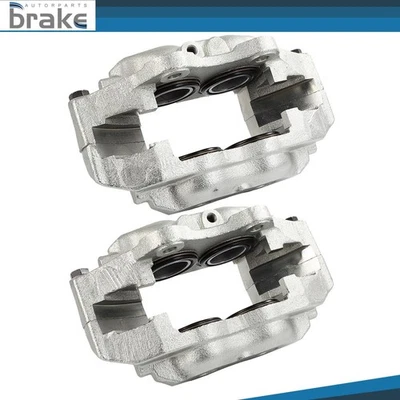 2Pcs Front Brake Calipers For 1974-1987 Jaguar XJ6(From 10/1973)74-79 81-92 XJ12 - Image 1 of 4