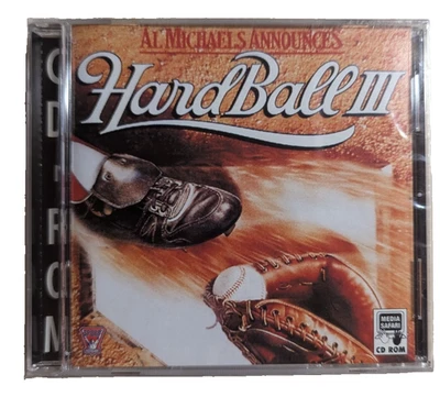 AL Michaels Announces HardBall III PC Game 1993 New Sealed Ships Fast - Image 1 of 4