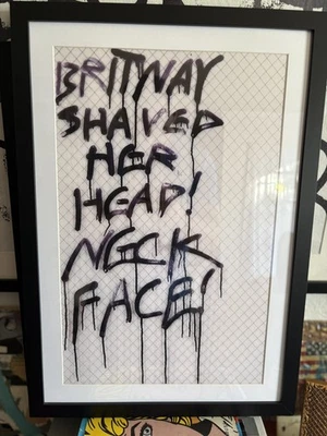 Estampado de cabeza afeitada con cara de cuello 13x19 / Woodward Gallery NYC Foto 1 de 4