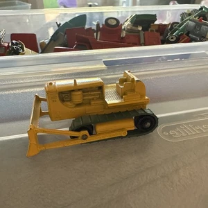 1958 Lesney Matchbox 1-75 Series No. 18 Caterpillar Bulldozer D8 made in england - Picture 1 of 6