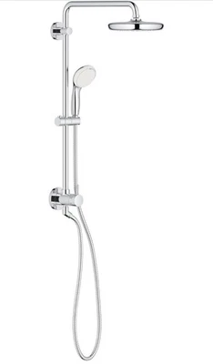 Модернизированная душевая система Grohe 26123001 1,75 галл/мин, звездный свет хром - новая!!! - Изображение 1 из 4