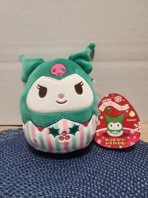Squishmallows Sanrio Hello Kitty: Kuromi Christmas 5" Plush Soft Toy - Image 1 of 3