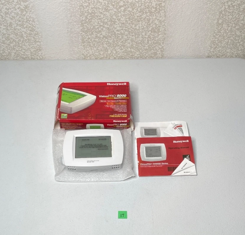 Honeywell TH8320U1008 7-Day VisionPro 8000 Touchscreen Programmable Thermostat - Image 1 of 4