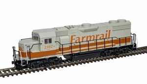 Atlas Trainman HO EMD GP38-2GNRC #2302 DC 10004559 - Picture 1 of 1