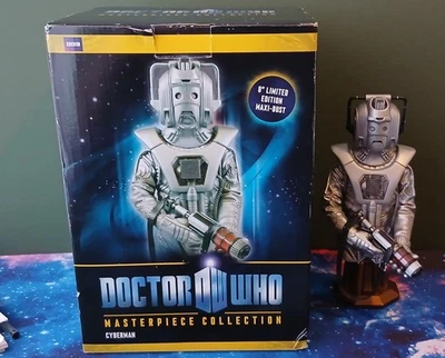 Dr Who Earthshock Cyberman vintage Masterpiece bust vintage classic - Image 1 of 4