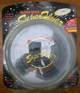 Vintage Glow Brite Super Flyer Frisbee. With 5 Neon Colors - Picture 1 of 2