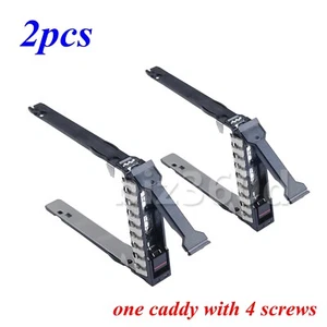 2x 2.5 SAS SATA HDD Tray Caddy For HPE ProLiant DL360 DL345 DL380 G10 Gen10 Plus - Photo 1/15