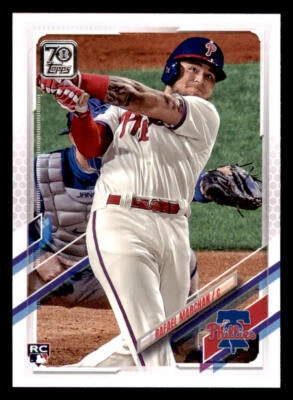 2021 Topps #622 Rafael Marchan RC - Image 1 of 2
