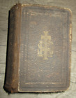 Antique miniature book, The Manual of Catholic Prayers, 1884    P.J. Kenedy