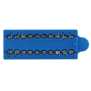 Brackets de ortodoncia dental brackets metálicos Mini Roth 022 345 ganchos 5-5 OC 10 kits - Imagen 1 de 12