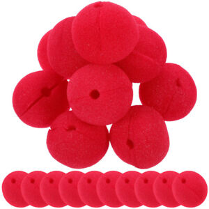 36 Clown Nose Christmas Party Props Red Costume Decoration