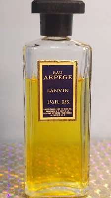 De colección~**ARPEGE**~Eau de Lanvin~SPLASH~1,5 Oz~PERFUME~Leer por favor Foto 1 de 4