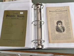 44 Philatelist Philatelic Stamp Collecting book Magazines 1873-1925 - Picture 1 of 11