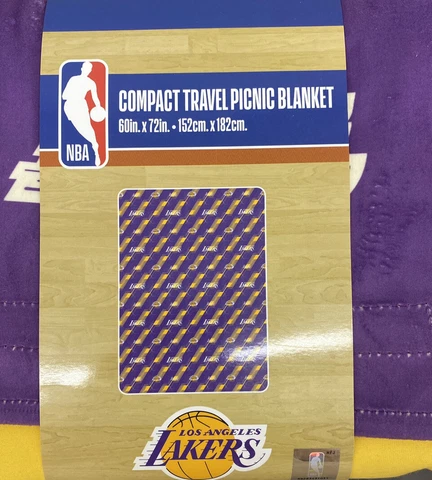 Northwest NBA Los Angeles Lakers Unisex-Adult Picnic Blanket, 60 x 72, Hex St Cover