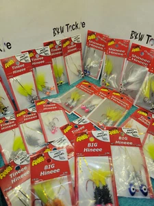 Arkie Tiny/Pro/Shineee/Big/Tineee Hineee panfish jigs choose size/color! 2pcs/pk - Picture 1 of 46